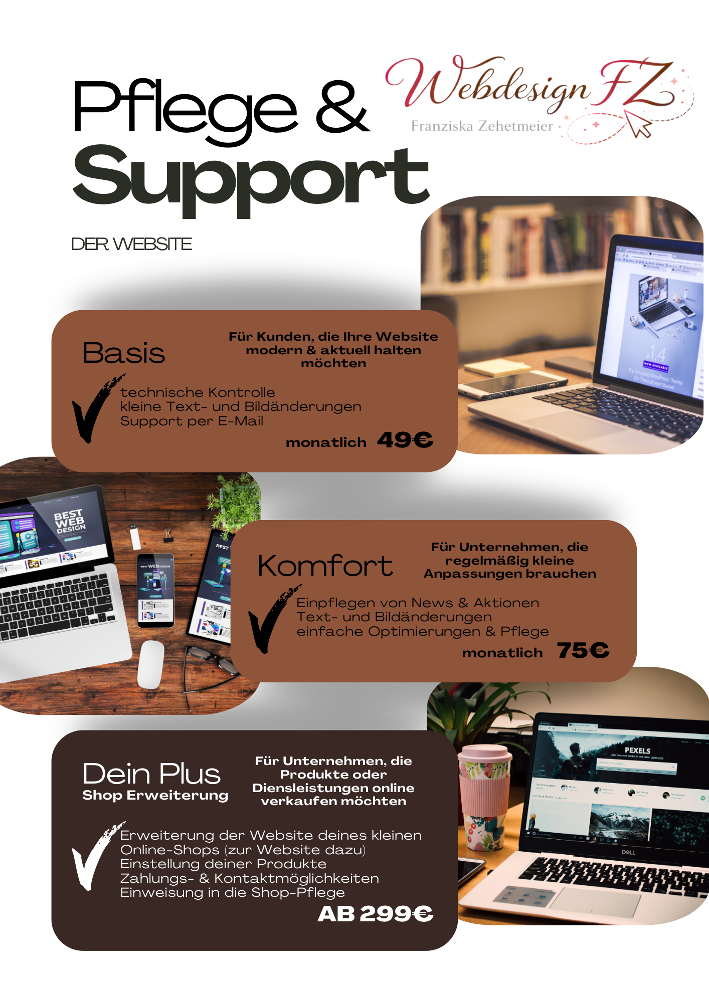 Preisliste Webdesign FZ